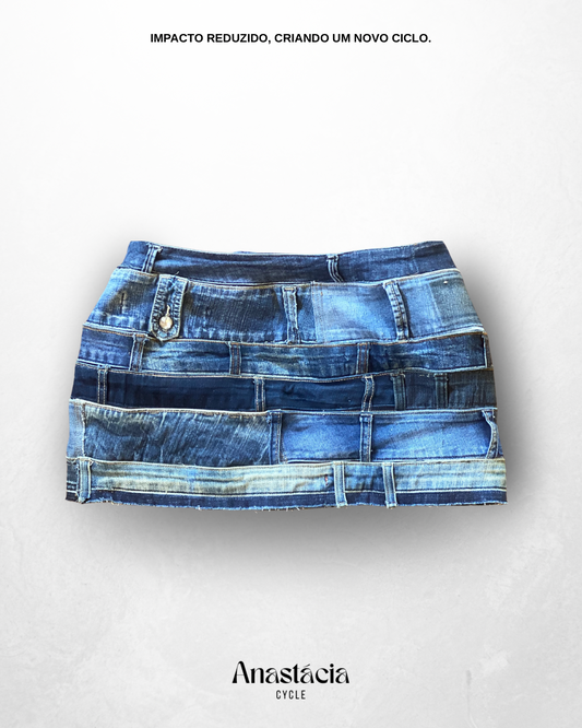 MINI SAIA JEANS CÓS