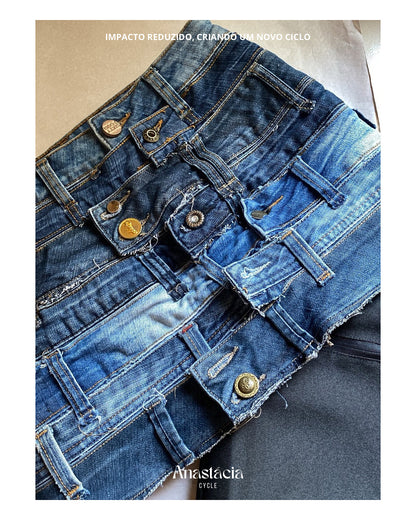 MINI SAIA JEANS CÓS