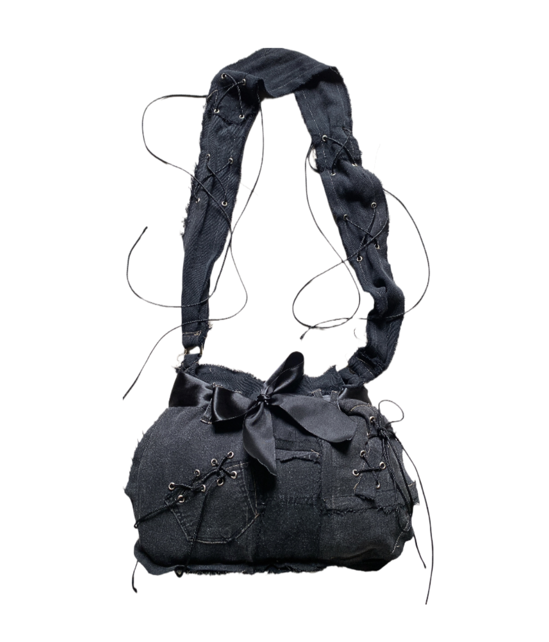 BOLSA JEANS PRETA