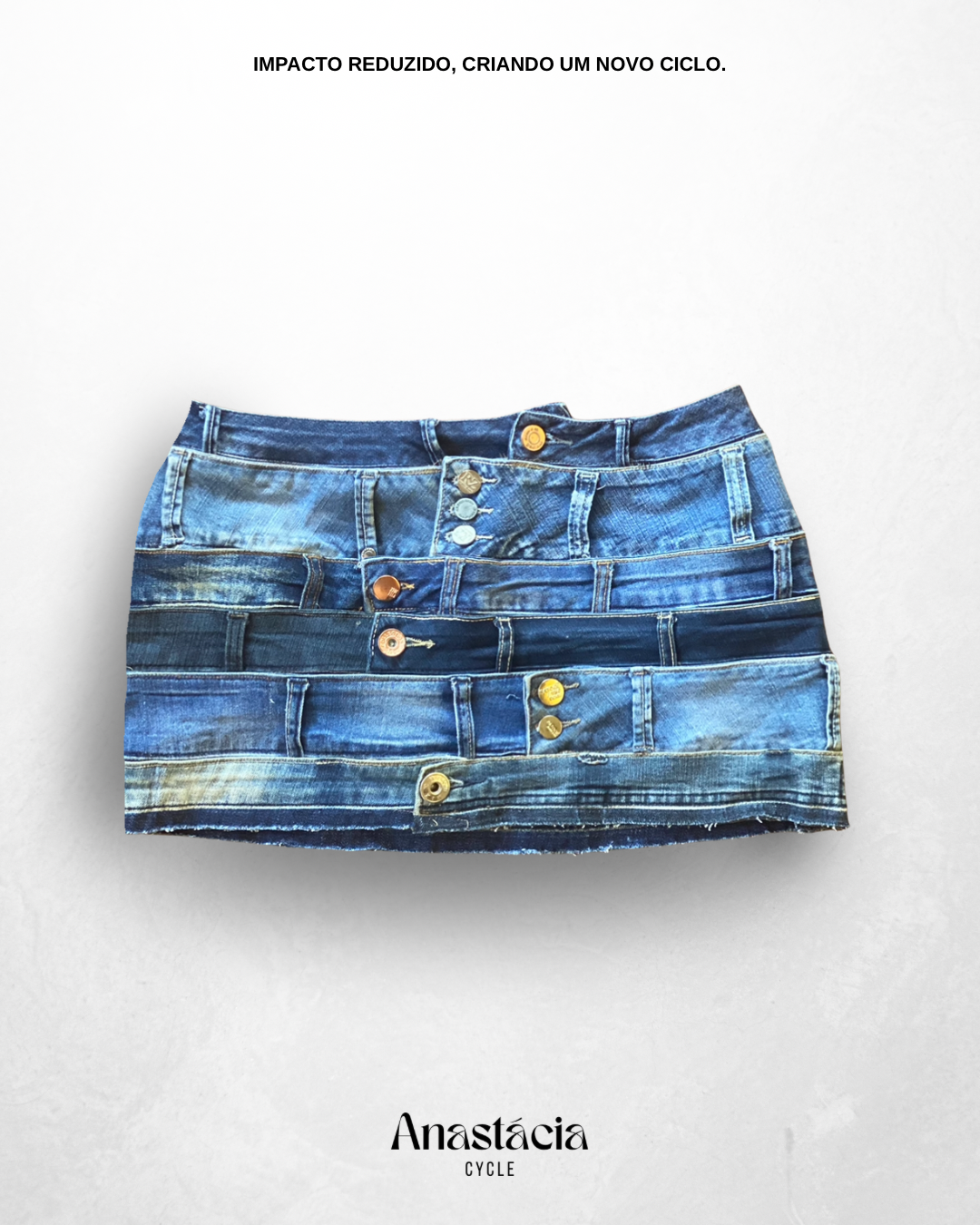 MINI SAIA JEANS CÓS
