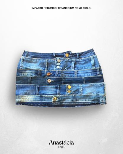 MINI SAIA JEANS CÓS
